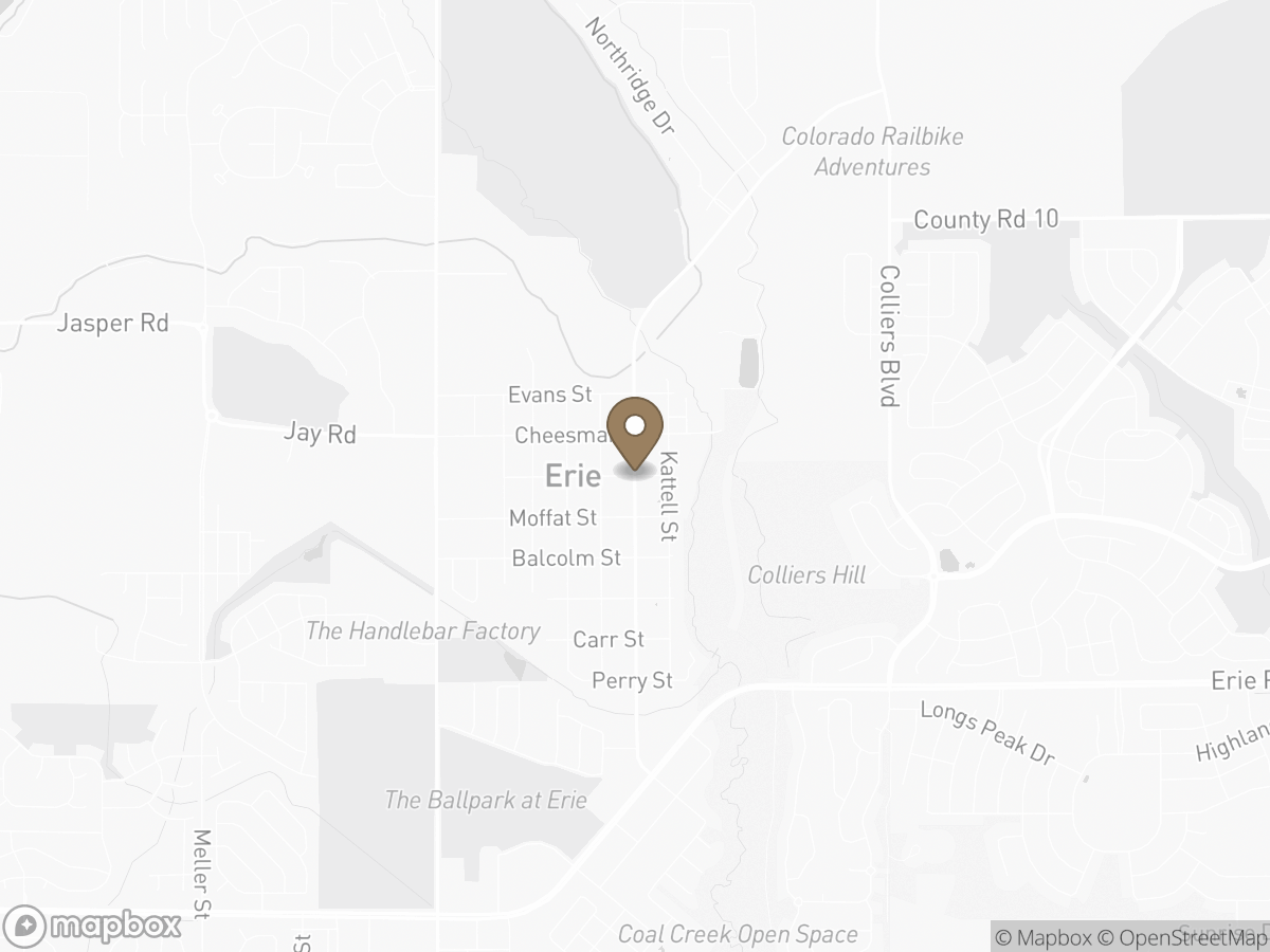 Map of Colliers Hill