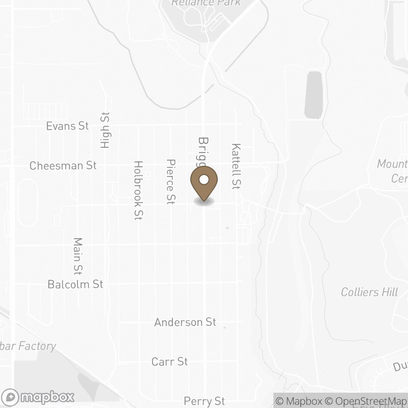Map of Colliers Hill