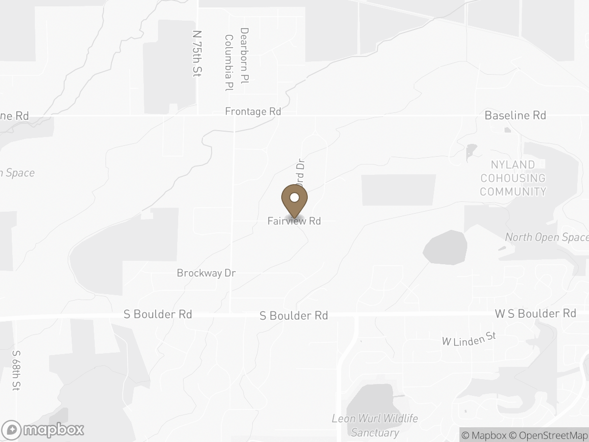 Map of Fairview Estates