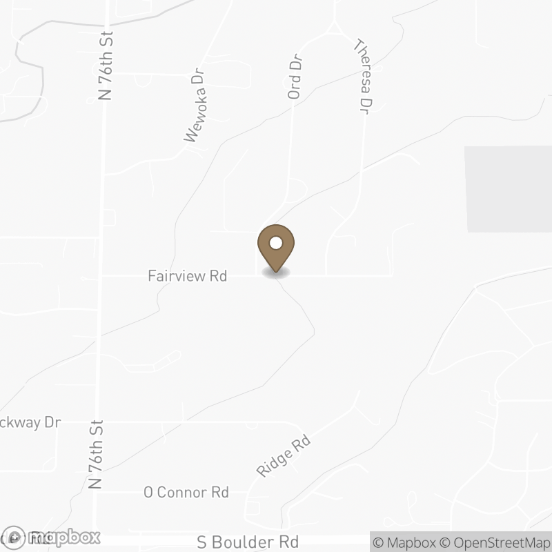 Map of Fairview Estates