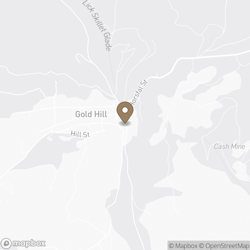 Map of Gold Hill