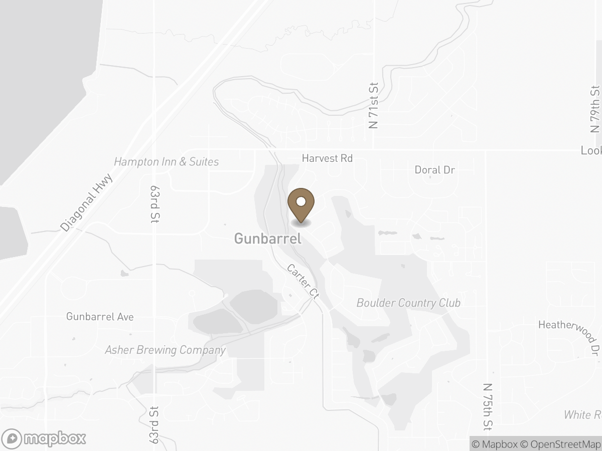 Map of Gunbarrel
