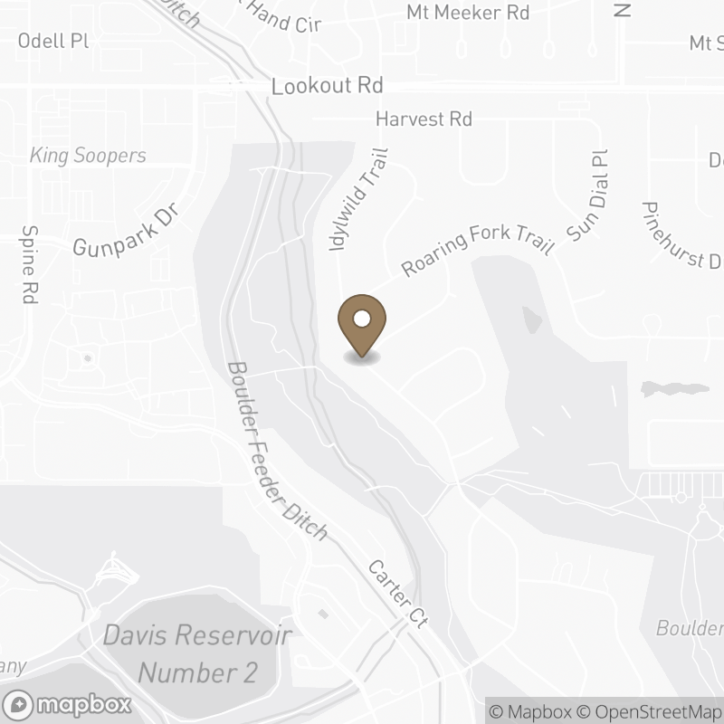 Map of Gunbarrel