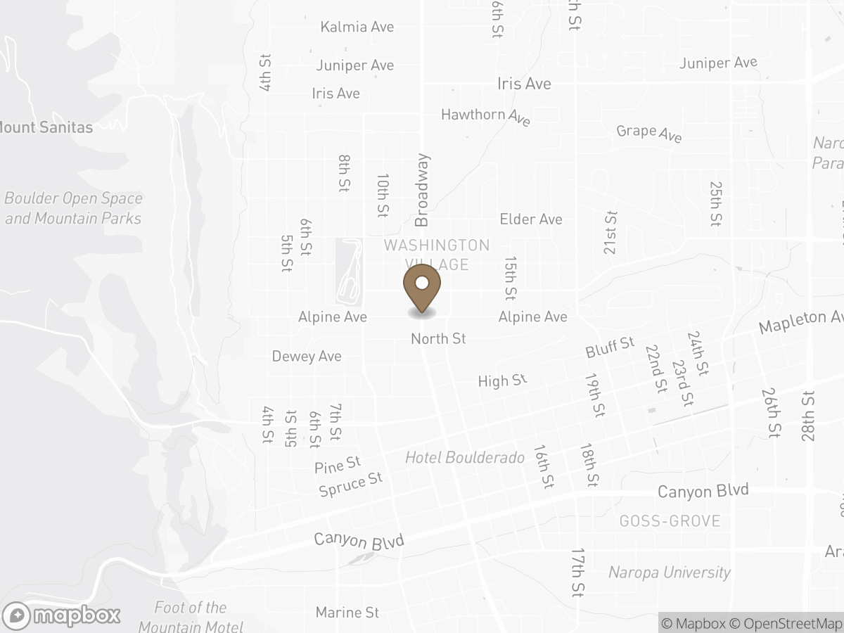 Map of Mapleton Hill