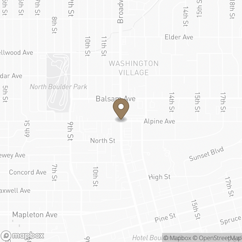 Map of Mapleton Hill