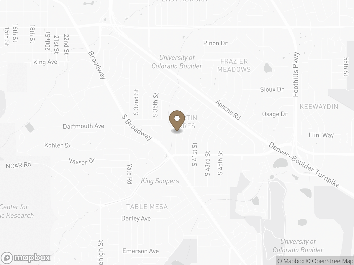 Map of Martin Acres