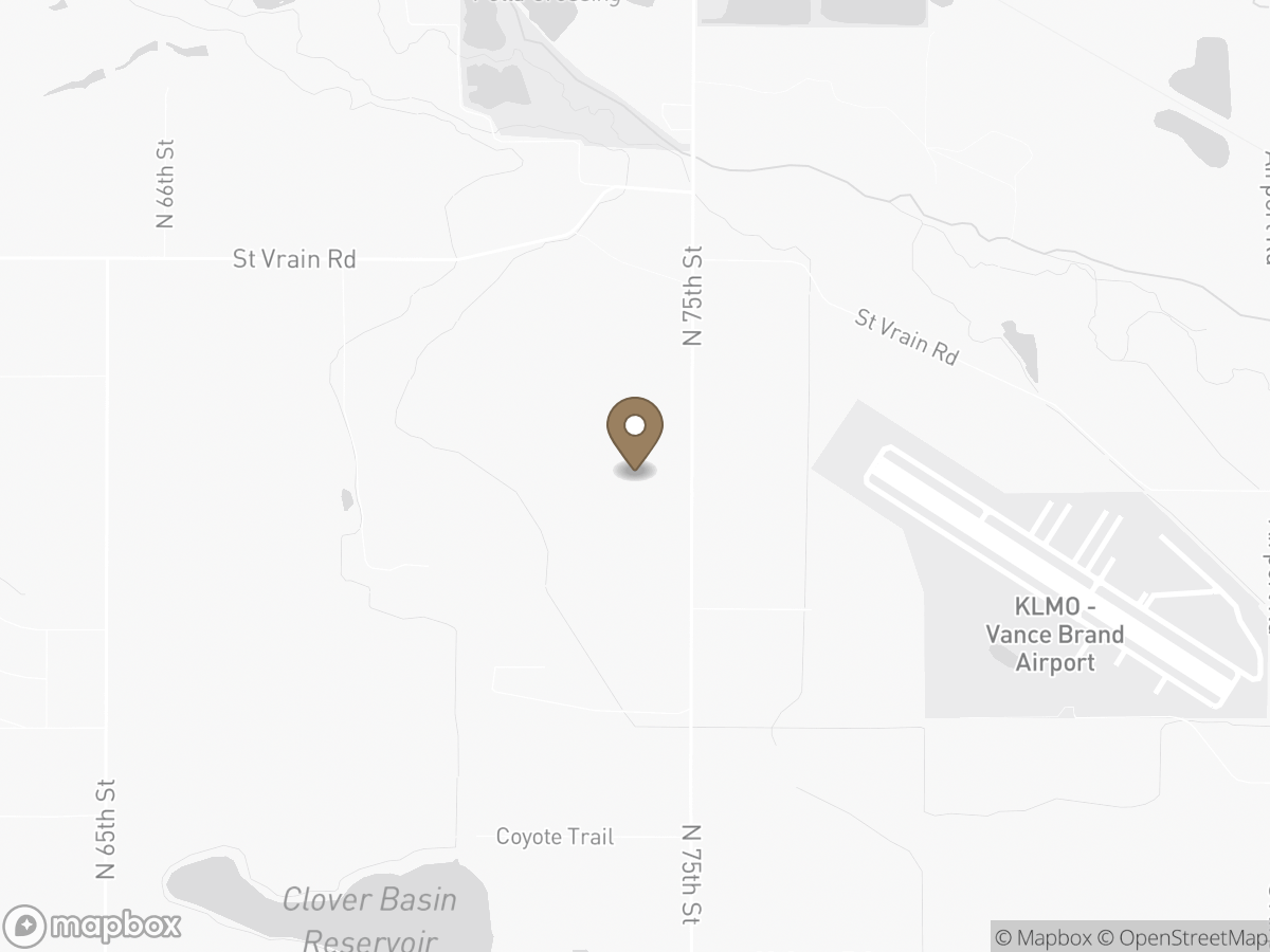 Map of Niwot
