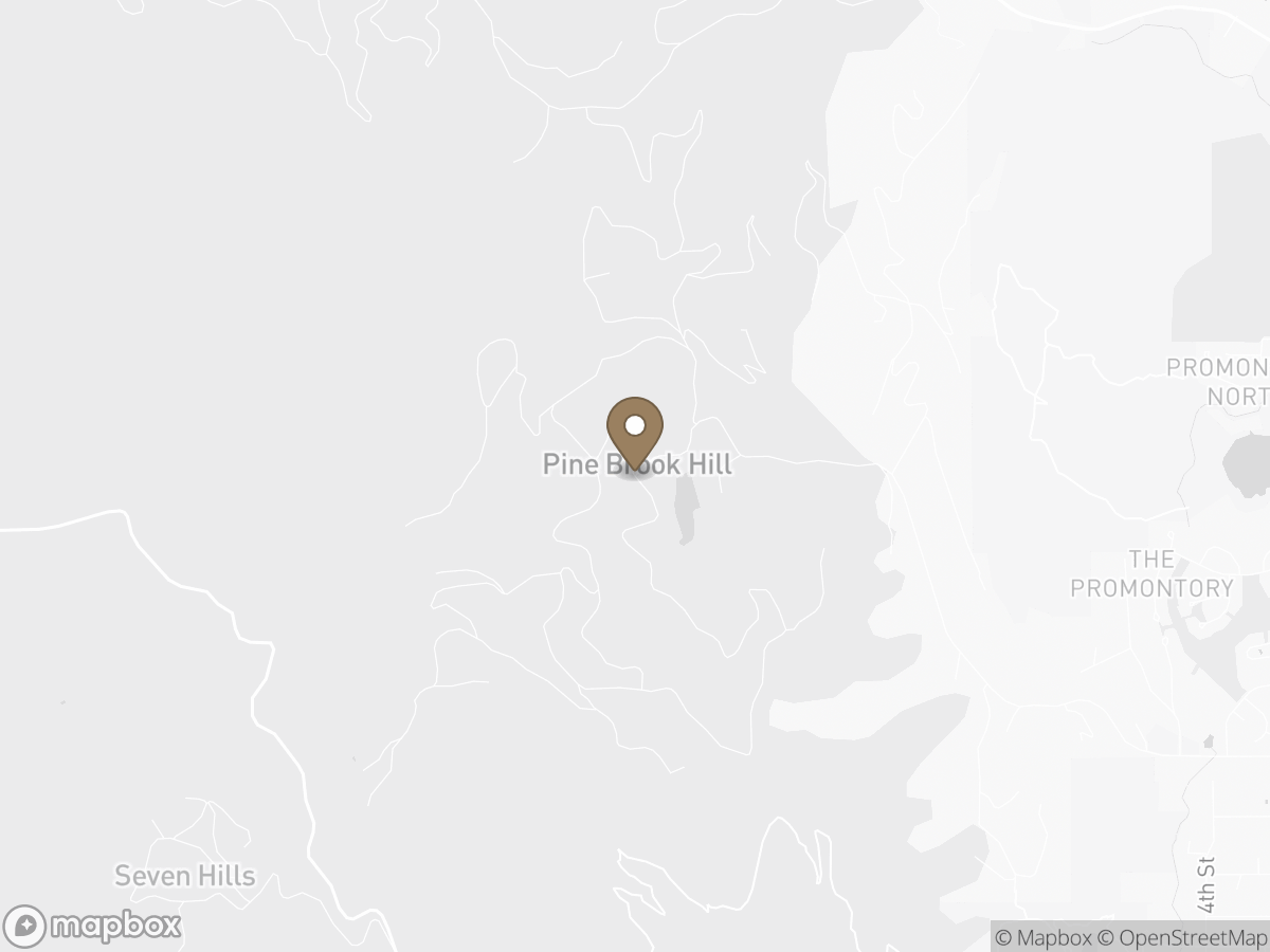 Map of Pine Brook Hills