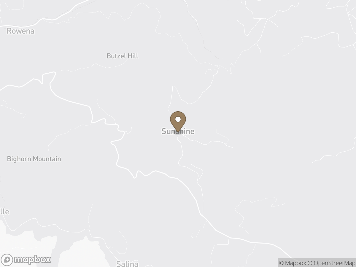 Map of Sunshine Canyon