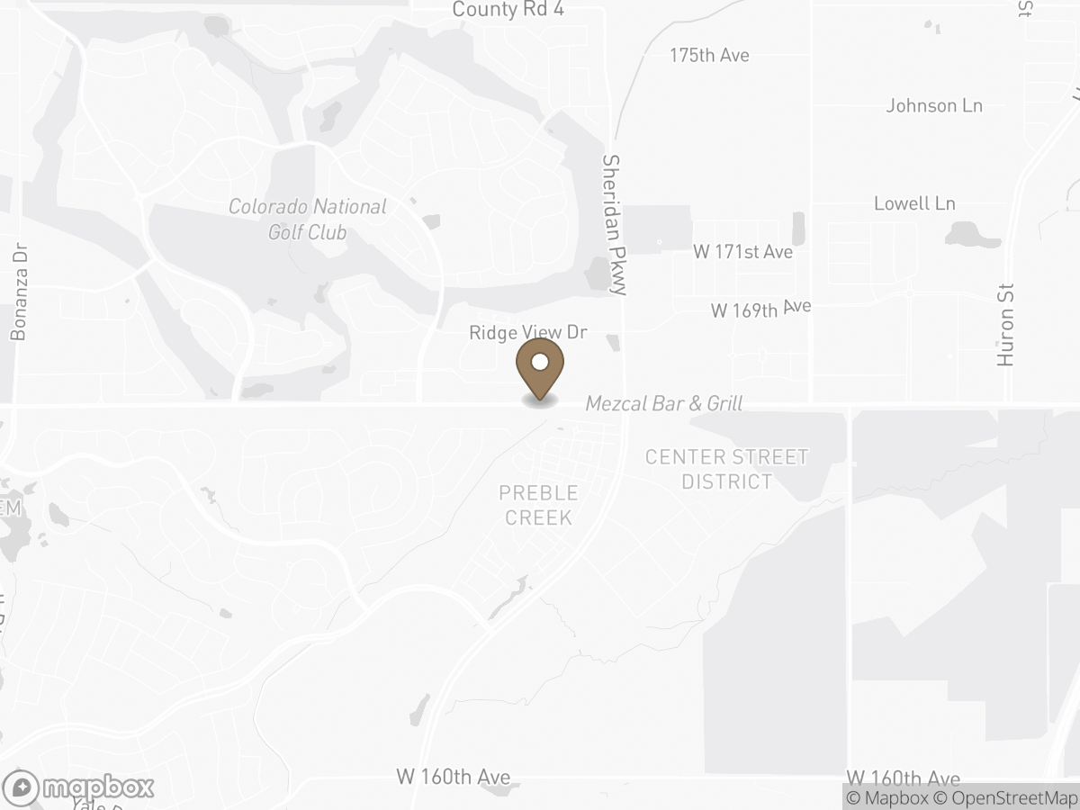 Map of Vista Ridge