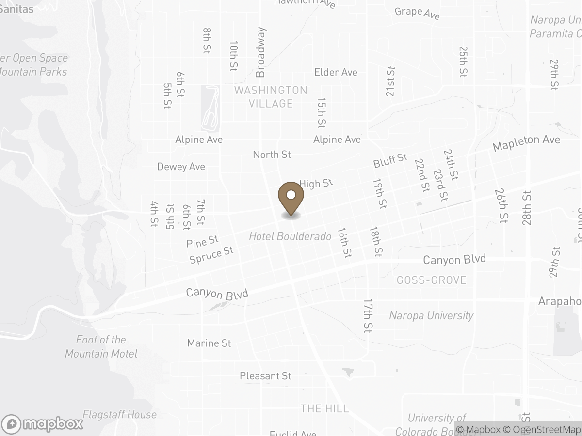 Map of Whittier